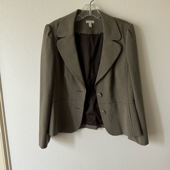 Semantiks Ruched Shoulder Suit Jacket - Picture 2 of 5